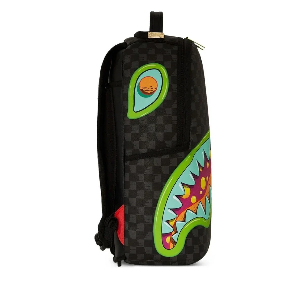 Sprayground Slime Takeover Backpack Unisex Black Multi Limited Edition Bag SGB41